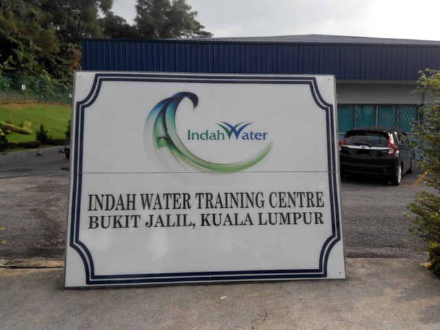 Indah Water Training Centre, Bukit Jalil - signage